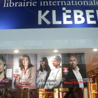 Dédicace 8 février 2017 librairie Kléber Strasbourg